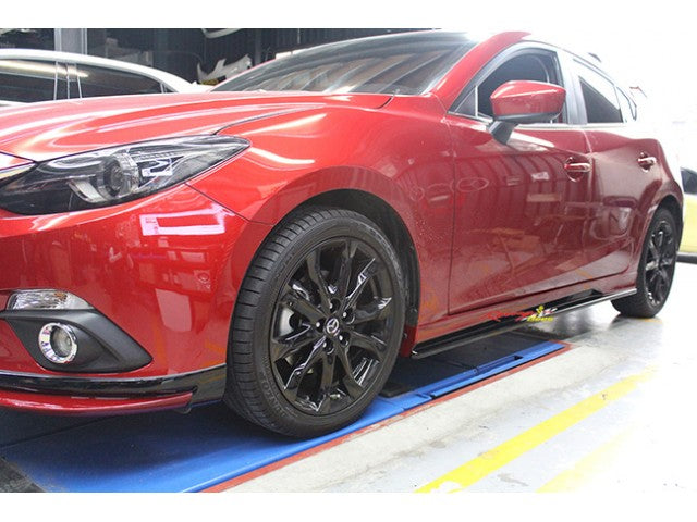 JDM Brand 2014-2018 Mazda 3 Sedan/Hatchback KS Style Side Skirts