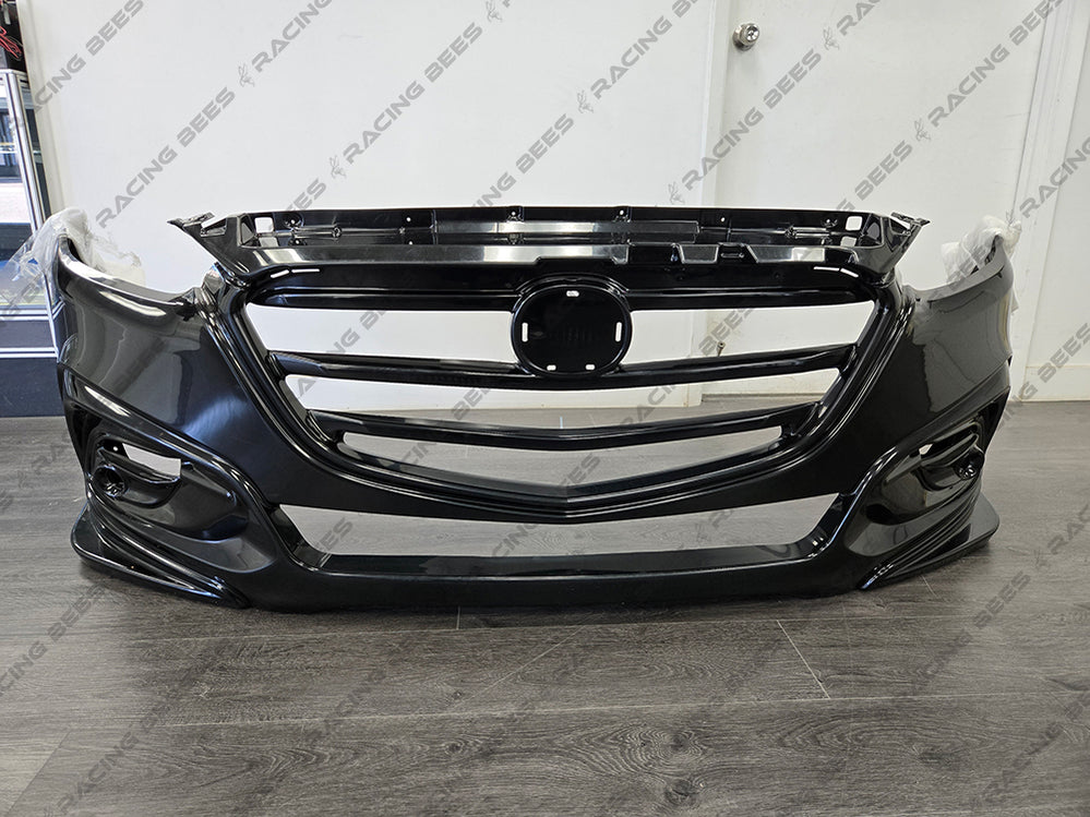 JDM Brand 2017-2018 Mazda 3 Sedan/Hatchback KS Style Front Bumper