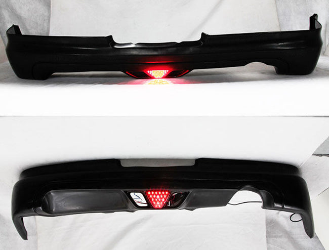 JDM Brand 2005-2006 Acura RSX Mugen Style Rear Bumper Lip With Third Brake Light LED