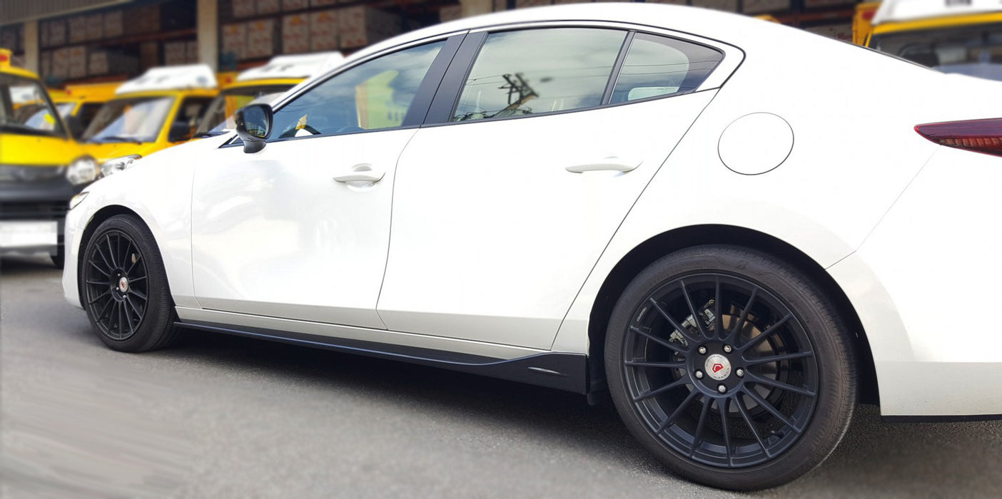 JDM Brand 2019+ Mazda 3 Sedan/Hatchback MZ Style Side Skirts