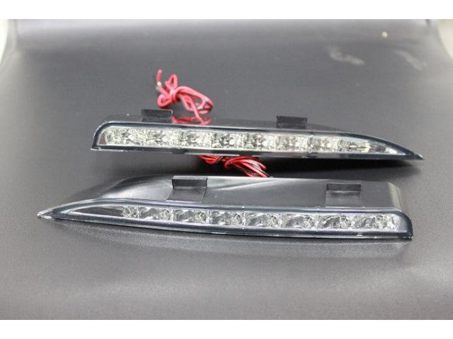 JDM Brand Day Time Light kits for 2006-2011 Honda Civic/Acura CSX Mugen RR Style Bumper (Clear)