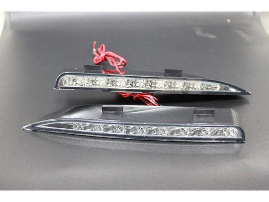 JDM Brand Day Time Light kits for 2006-2011 Honda Civic/Acura CSX Mugen RR Style Bumper (Clear)