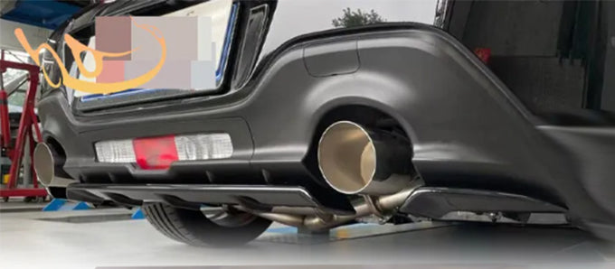 JDM Brand 2022+ Subaru BRZ/Toyota GR86 ST Style Rear Lip/Diffuser (Black)