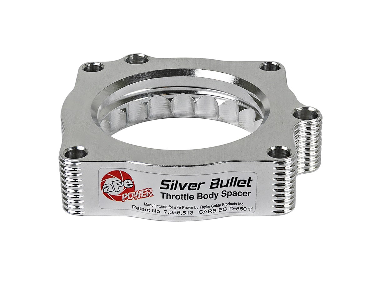 aFe Silver Bullet Throttle Body Spacer Dodge Trucks 09-17 V8-5.7L HEMI