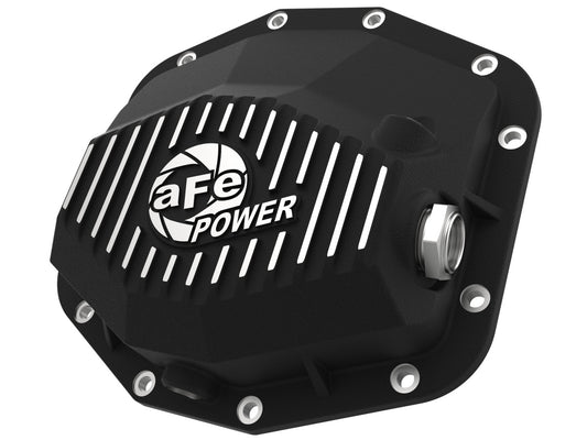 aFe Pro Series Rear Differential Cover Black w/ Machined Fins RAM 1500 TRX 21-22