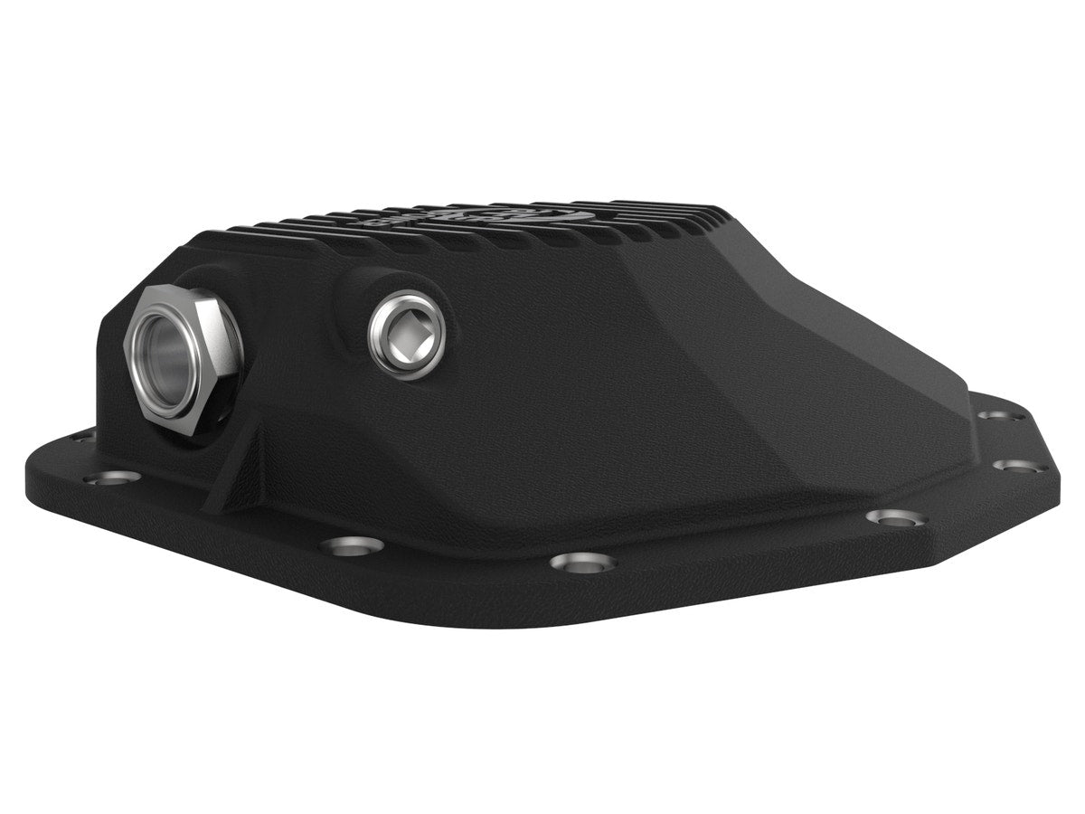 aFe Pro Series Rear Differential Cover Black w/ Machined Fins RAM 1500 TRX 21-22