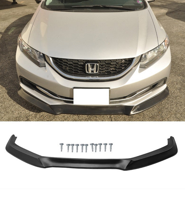 JDM Brand 2013-2015 Honda Civic Sedan GT Style Front Bumper Lip
