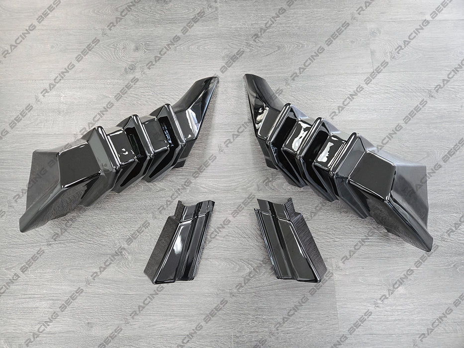 JDM Brand 2017-2021 Honda Civic FK7 Hatchback Rear Diffuser M Style