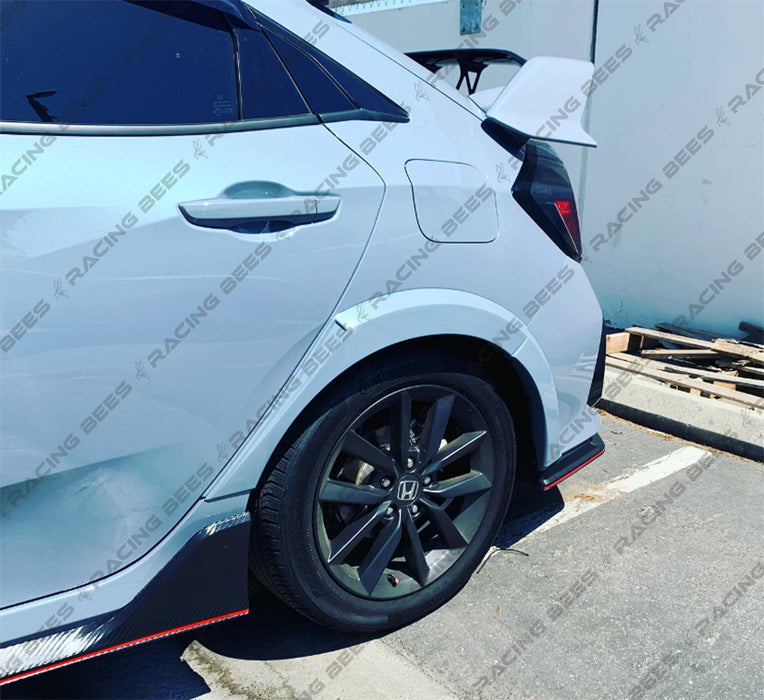 JDM Brand 2017-2021 Honda Civic Hatchback Type-R Style Rear Fender Flares