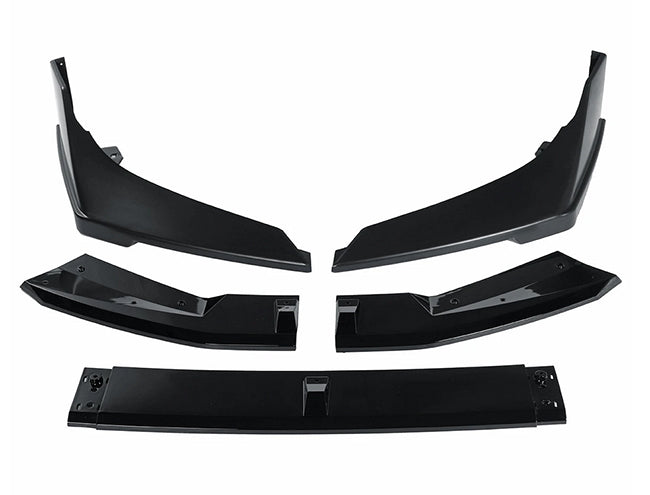 JDM Brand 2019-2020 Honda Civic GTCS Style Front Bumper Lip (Black)