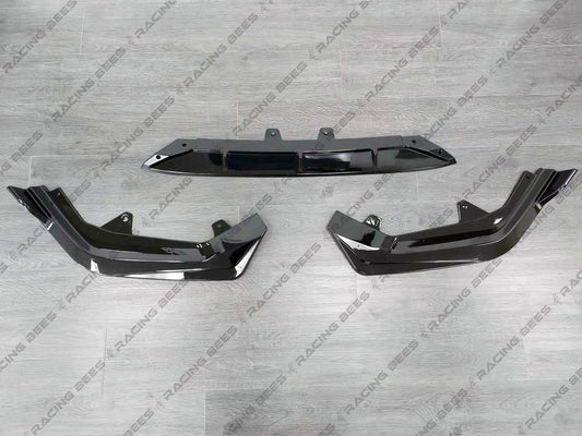 JDM Brand 2022+ Honda Civic Sedan V Style Front Bumper Lip (Black)