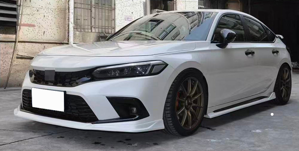 JDM Brand 2022+ Honda Civic Sedan VTA Style Side Skirts (Black)