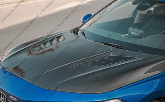 JDM Brand 2022+ Honda Civic Dynamic DM Style Hood (Carbon fiber)