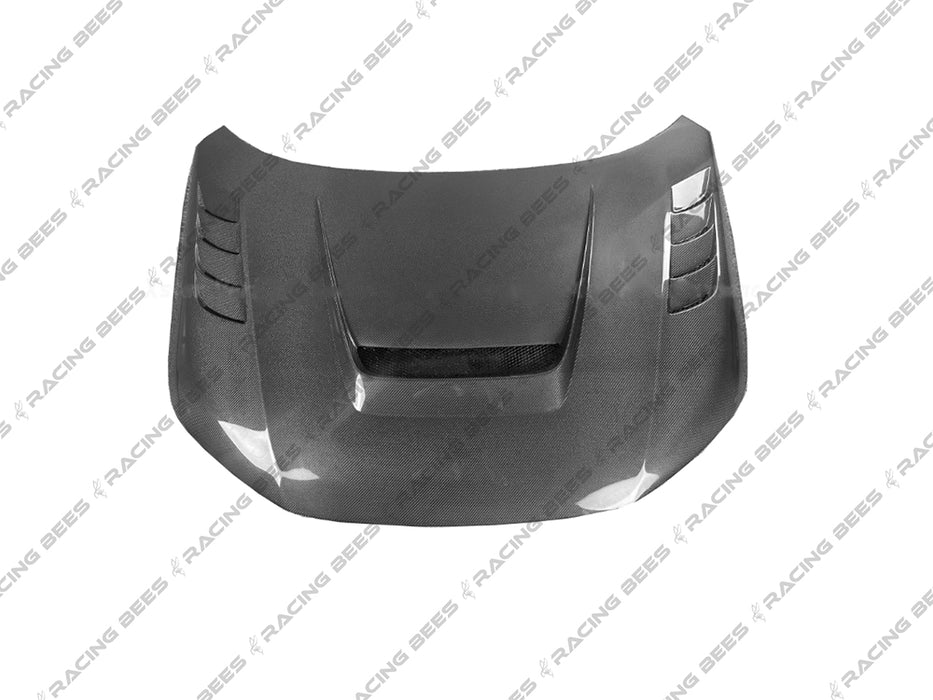 JDM Brand 2022+ Honda Civic V3 Style Hood (Carbon fiber)