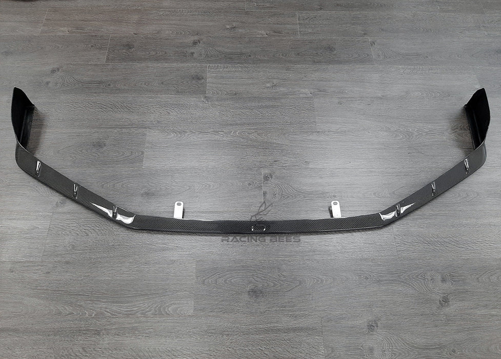 JDM Brand 2017+ Honda Civic FK8 Type R Mugen Style Front Bumper Lip (Carbon)