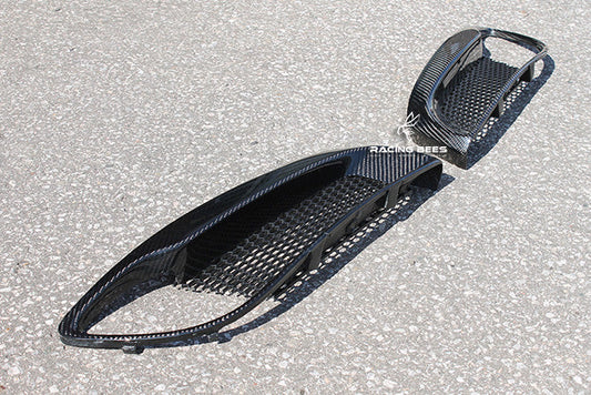 JDM Brand 2010-2012 Hyundai Genesis Coupe RS Style Fog Trim Cover (Carbon Fiber)