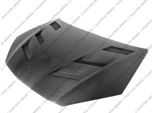 JDM Brand 2013-2016 Hyundai Genesis Coupe VIS Style Hood (Carbon Fiber)