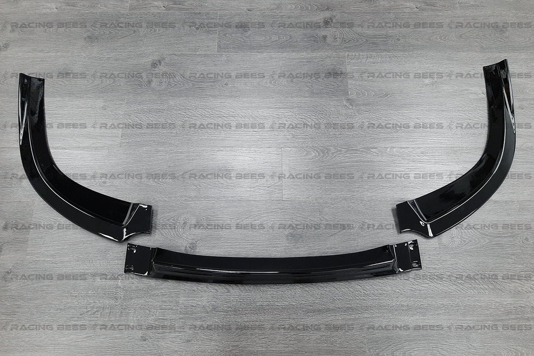 JDM Brand 2008-2015 Mitsubishi Lancer CTS Style Front Bumper Lip (Black)