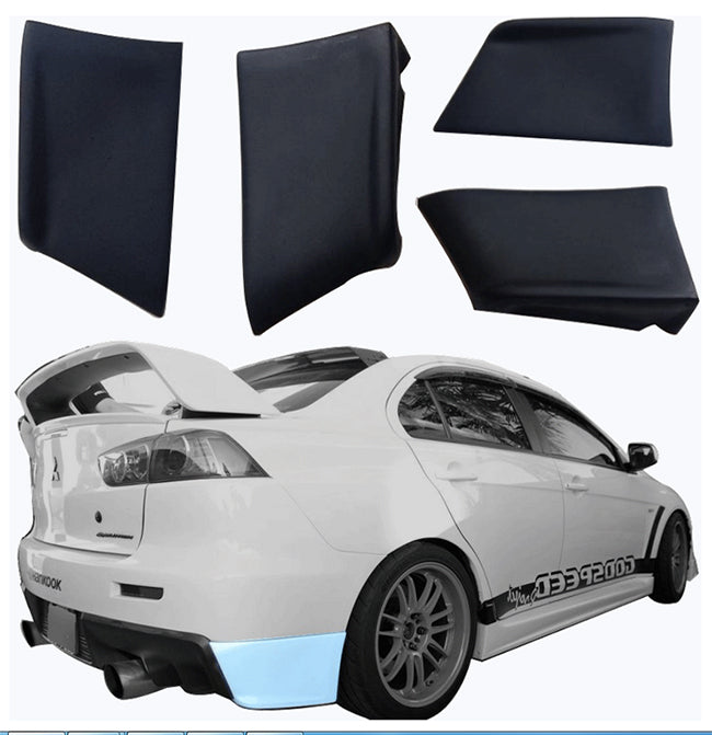 JDM Brand 2008-2015 Mitsubishi Evolution 10 JDM Style Rear Aprons