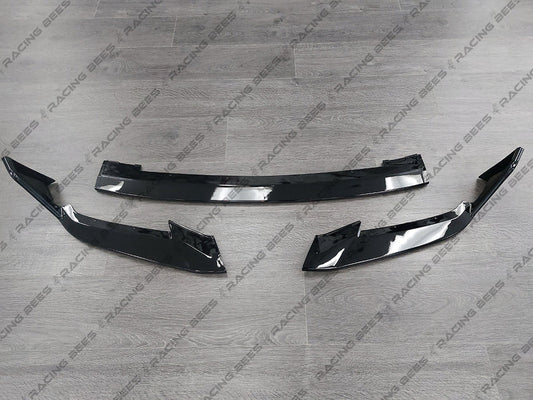 JDM Brand 2006-2013 LEXUS Front Bumper Lip for 4IS F-Sport Front Bumper Conversion FS Style (BLACK)