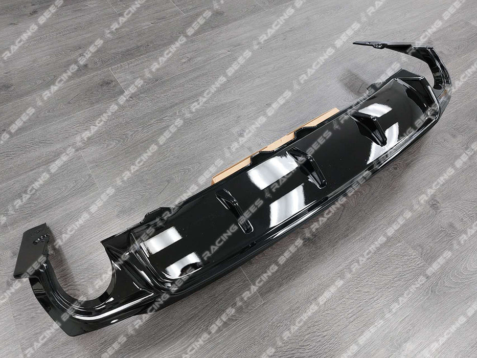 JDM Brand 2019+ Mazda 3 Hatchback JDM Style Rear Bumper Lip/Diffuser (Black)
