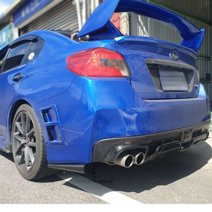 JDM Brand 2015-2020 Subaru WRX/STI VR Style Rear Aprons (Carbon Fiber)