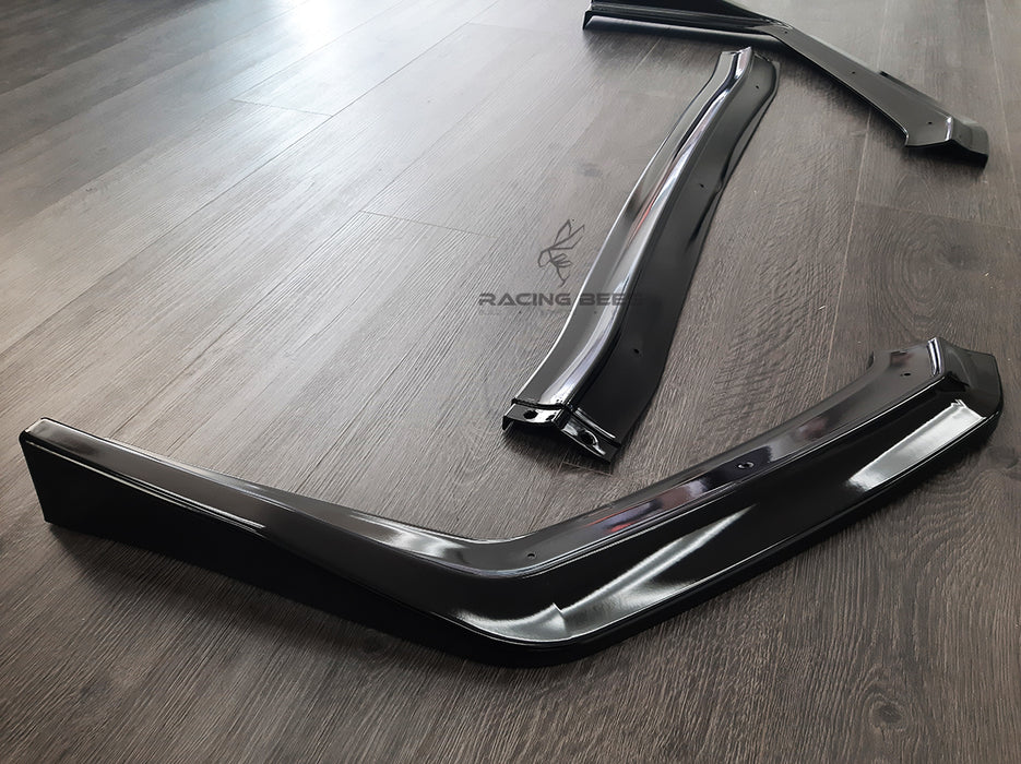 JDM Brand 2015-2017 Subaru WRX/STI CS Style Front Bumper Lip (Black)