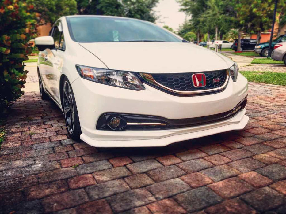 JDM Brand 2013-2015 Honda Civic Sedan CS Style Front Bumper Lip