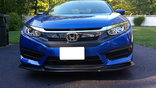 JDM Brand 2016-2018 Honda Civic GT Style Front Bumper Lip