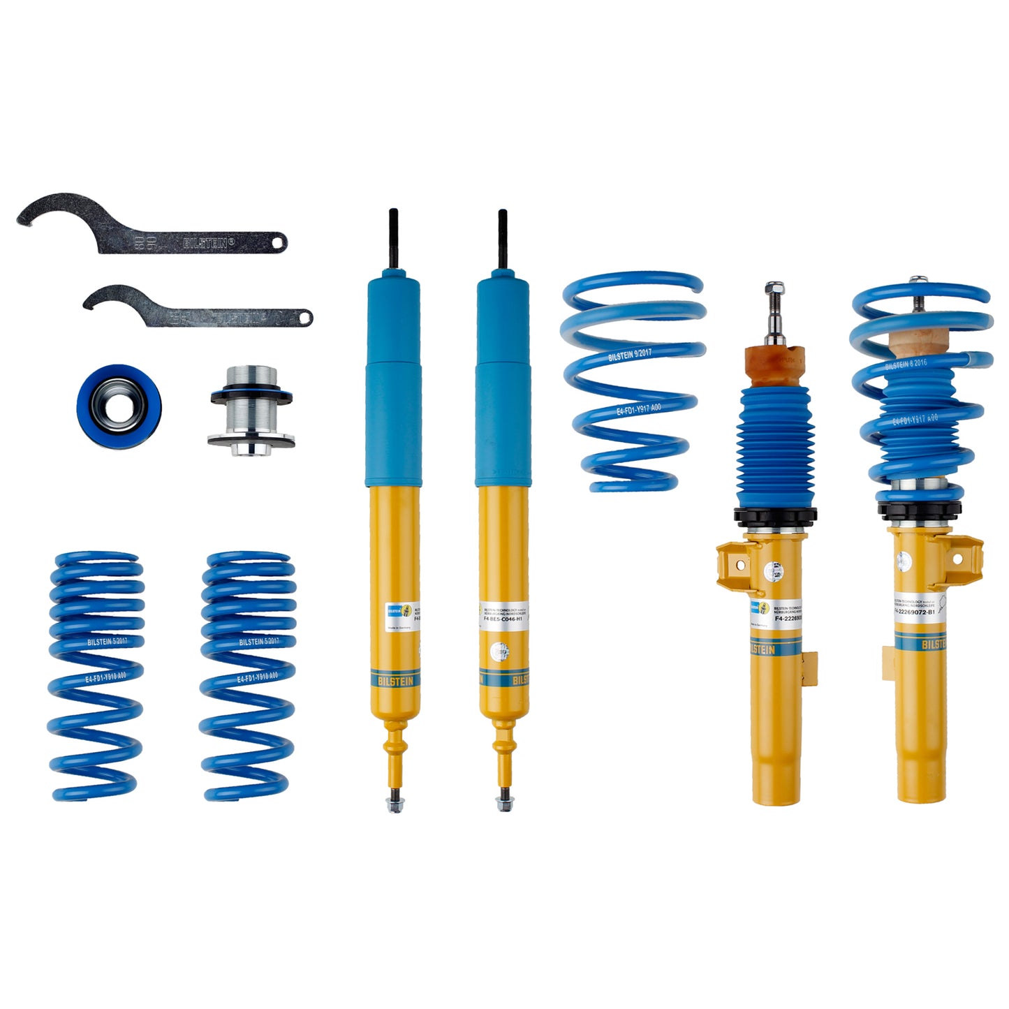 BILSTEIN SUSPENSION KIT BMW 128i 2008-2013, 135i 2008-2013, 135is 2013, 325i 2006, 328i 2007-2013, 330i 2006, 335d 2009-2011, 335i 2007-2013, 335is 2011-2013