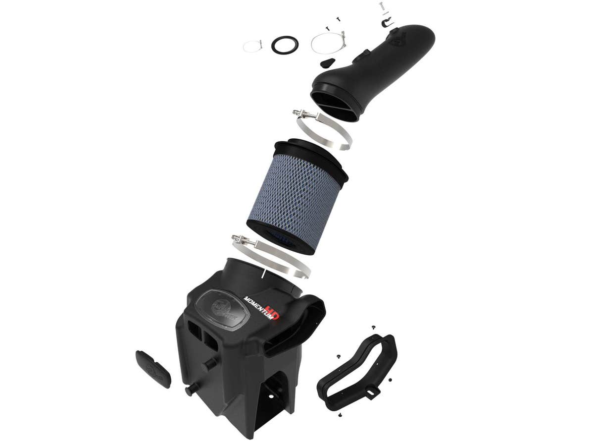 aFe Momentum HD Cold Air Intake System w/ Pro 10R Media Ford Diesel Trucks 2020