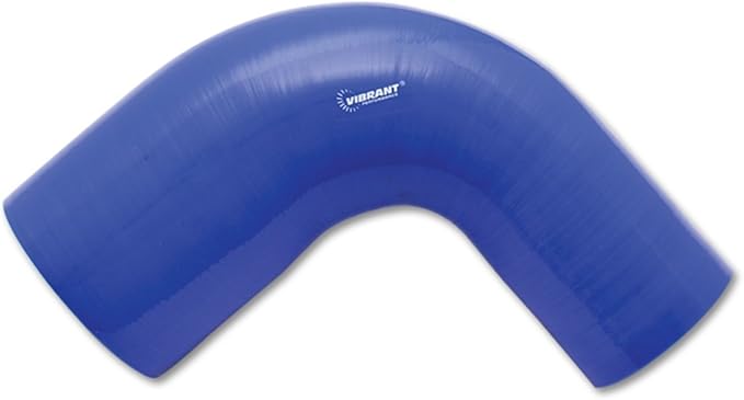 Silicone Transition Elbow 90 - 3.00 I.D. x 4.00 I.D. (BLUE)