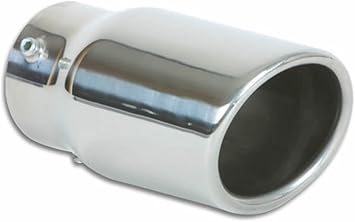 Exhaust Tip in 2.250 Oval Outlet 2.75 x 3.250