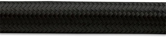 '-8 AN Two-Tone Black/Red Nylon Braided Flex Hose (2 foot roll)