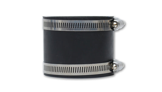 Silicone Straight Hose Coupling Non Reinforced - 3 I.D. x 3 Long - BLACK