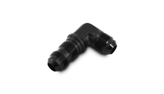 '-10AN Bulkhead Adapter 90 Degree Elbow Fitting - Anodized Black Only