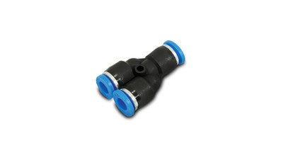 Vacuum Fitting Union Y - 5/32 (4mm) OD Tubing"