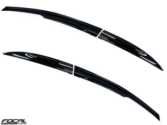 JDM Brand Window Visor for 2017-2020 Honda Civic 5D Hatchback Mugen style