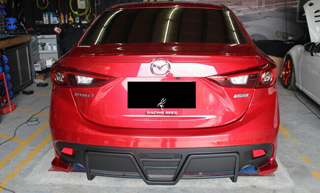 JDM Brand 2014-2018 Mazda 3 Sedan KS Style Rear Bumper