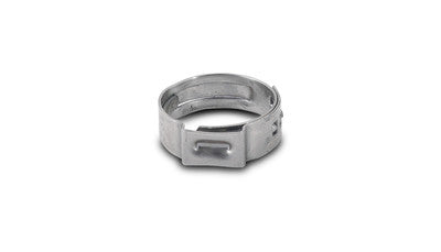 One Ear Stepless Pinch Clamps, 7.0-8.7mm clamping range (Pack of 2) Stainless St