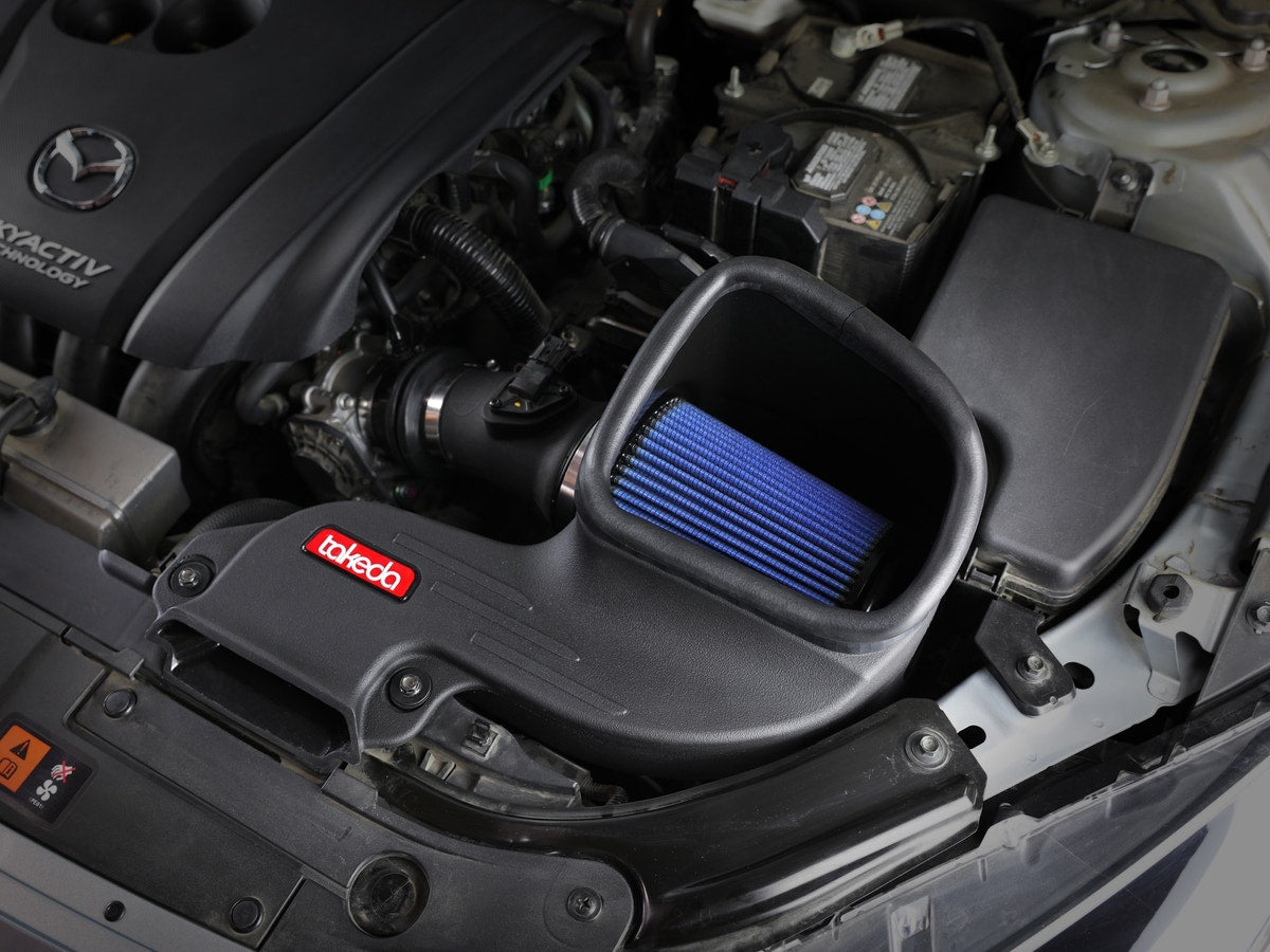 aFe Takeda Stage-2 Cold Air Intake System w/ Pro 5R Media Black Mazda 3 14-18 L4