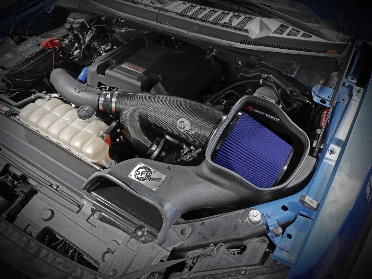aFe Track Series Stage-2 Carbon Fiber Intake System w/ Pro 5R Media Ford F-150 R