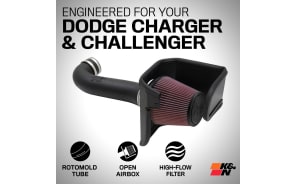 Cold Air Intake - High-flow, Roto-mold Tube - DODGE MAGNUM/CHRYSLER 300, V8