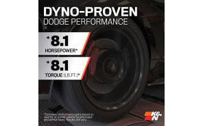 Cold Air Intake - High-flow, Roto-mold Tube - DODGE CHARGER V6-3.6L