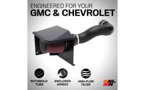 Cold Air Intake - High-flow, Roto-mold Tube - CHEVY, GMC, CADILLAC, V8-4.8, 5.3, 6.0 & 6.2