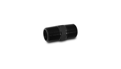 3/8 NPT x 3/8 NPT Straight Union Pipe Adapter Fitting - Aluminum
