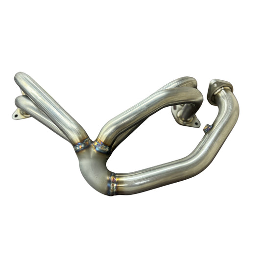 KILLER B 4-1 EQUAL LENGTH HOLY HEADER - 2 BOLT - 02-14 WRX, 04-21 STI, 05-09 LGT, 04-13 FXT - SWAINTECH COATING - EGT BUNG