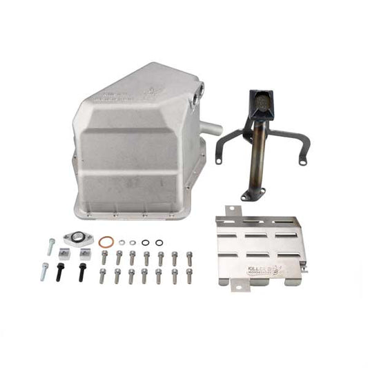 Killer B Motorsport Super G Oil Pan w/ High Flow Style Pick and Baffle Combo - Subaru EJ25 - WRX, STi, FXT, LGT, OBXT