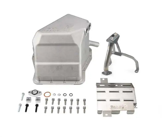 KILLER B MOTORSPORTS ALUMINUM OIL PAN PACKAGE - 02-14 WRX, 04-21 STI, 05-09 LGT, 04-13 FXT