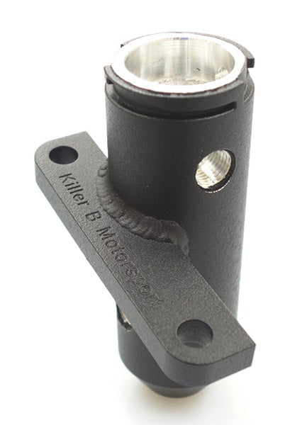 Killer B Motorsport V2 Black Upper Turbo Coolant Reservoir w/ Barb Fittings - 02-07 WRX, 2004-2021 STI